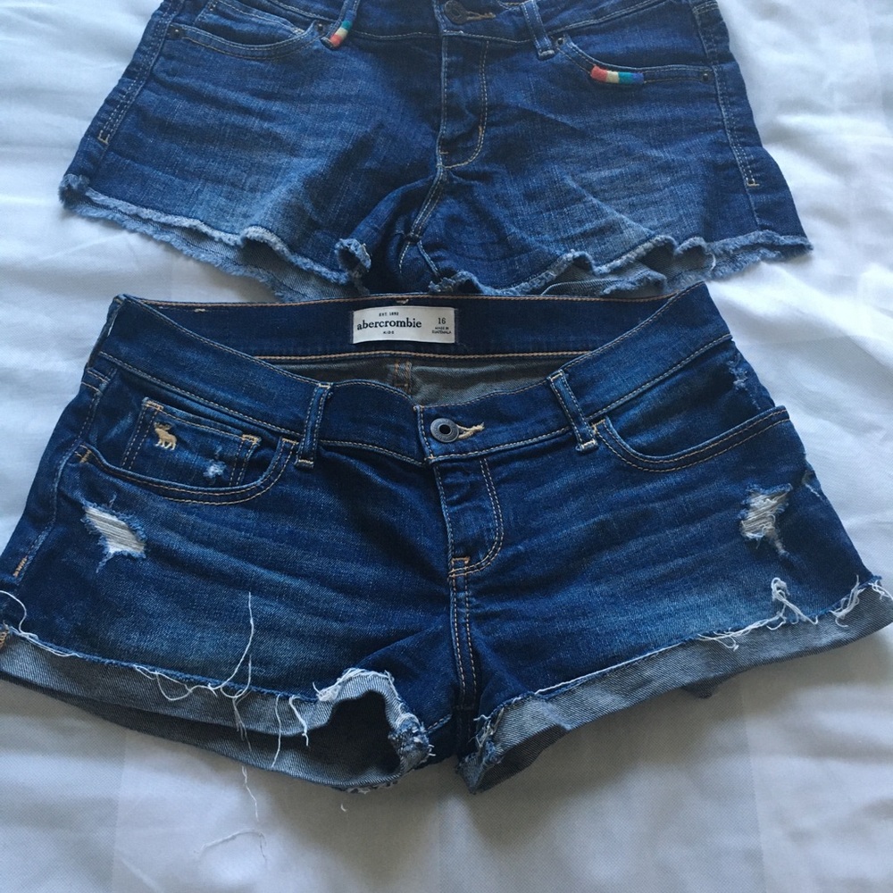 Abecrombie kids Levis shorts bundle
